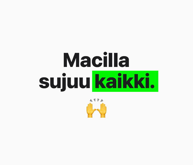 Image displaying the text "Yep, Mac does that"